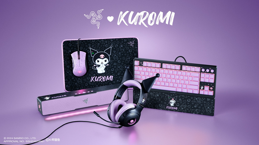 Razer: l'azienda prevede di vendere la nuova collezione Kuromi in altri Paesi oltre alla Cina