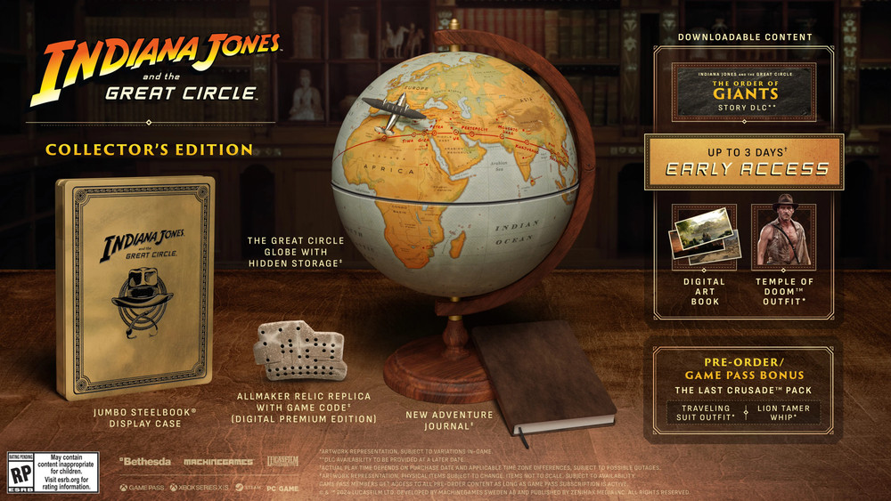 Indiana Jones et le Cercle Ancien dévoile son édition premium et collector