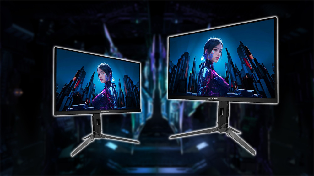 Acer anuncia dos nuevos monitores para PC con G-Sync Pulsar y tasa de refresco de hasta 360 Hz