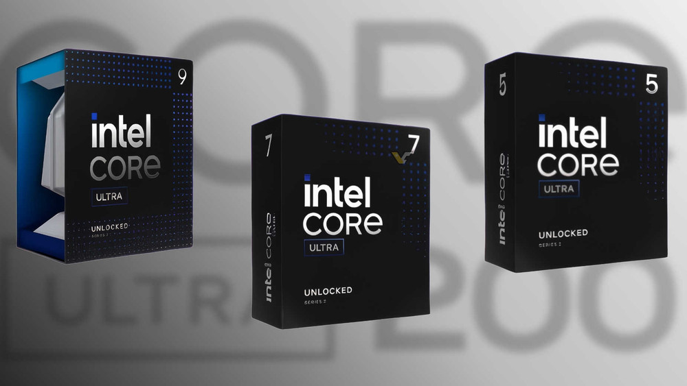 Se ha filtrado la caja de los procesadores Intel Core Ultra 200, y ahora son negros