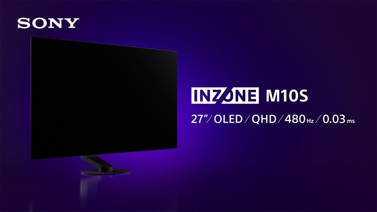 Sony launches the InZone M10S gaming display with 480 Hz
