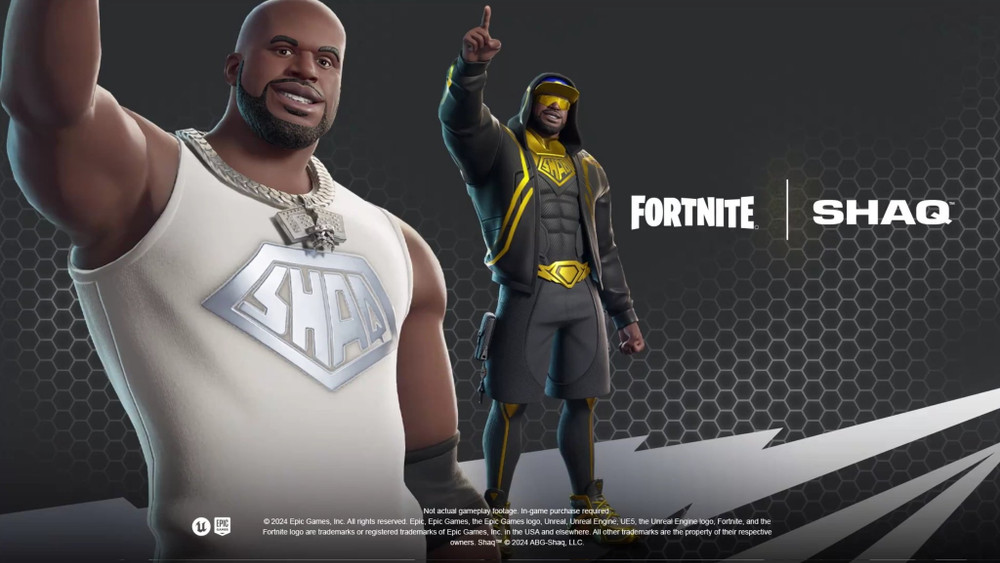 Shaquille O'Neal is coming soon to Fortnite