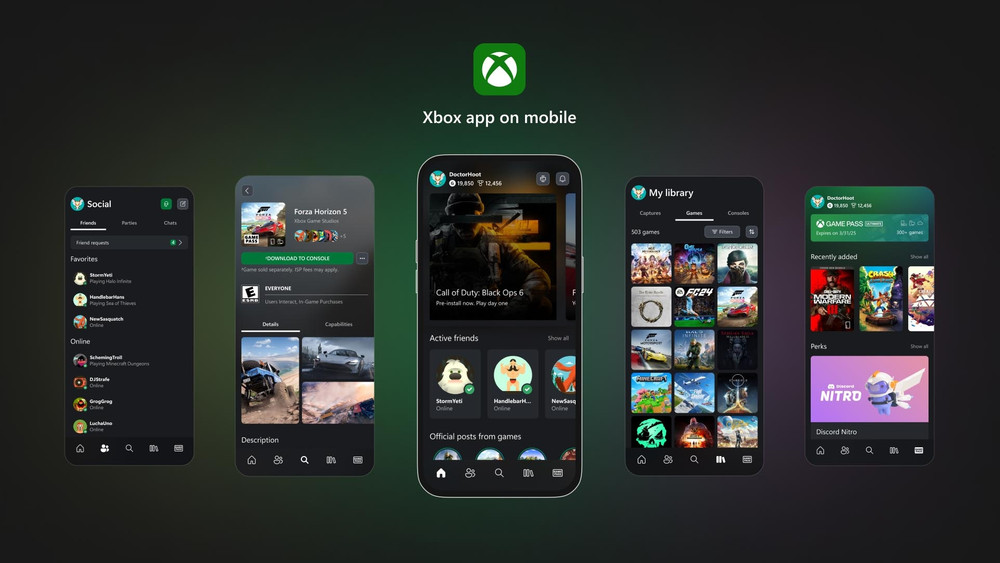 La aplicación para móviles de Xbox te dejará comprar y jugar a partir de noviembre