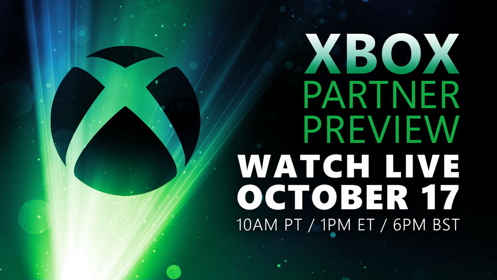 Este 17 de octubre tendremos un Xbox Partner Showcase