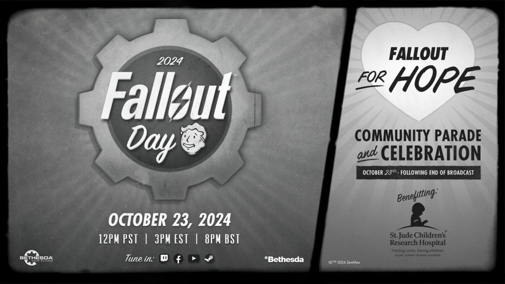 Bethesda celebrará el Fallut Day 2024 el 23 de octubre y tendremos varios anuncios