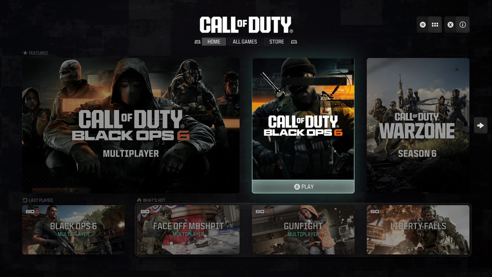 Activision a déployé la nouvelle interface de l'application Call of Duty