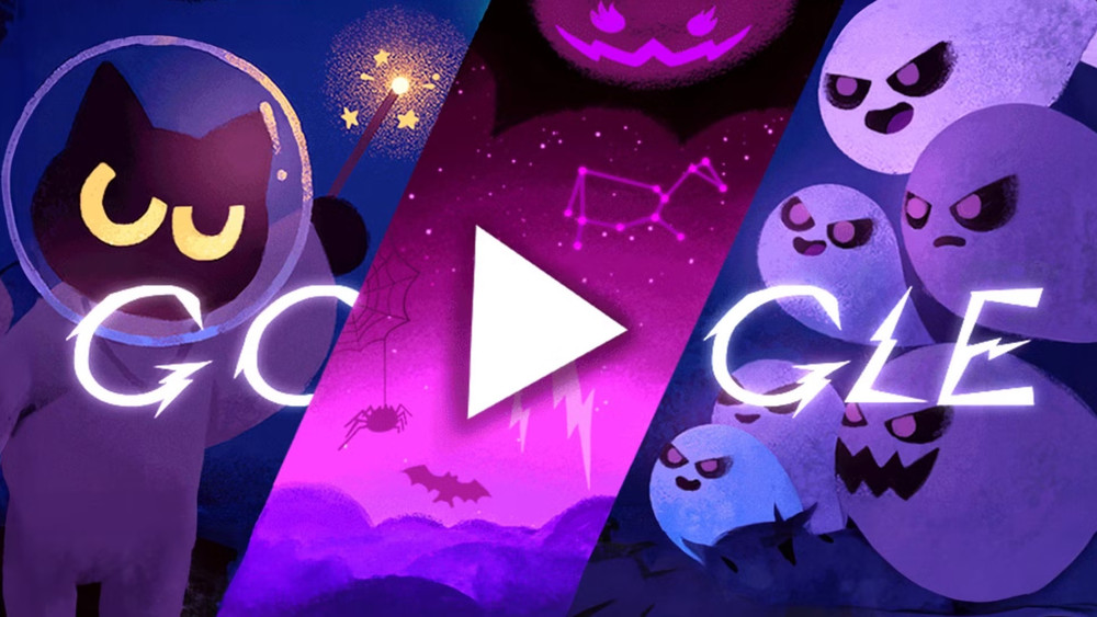 Google propose un petit jeu vidéo sur navigateur pour fêter Halloween
