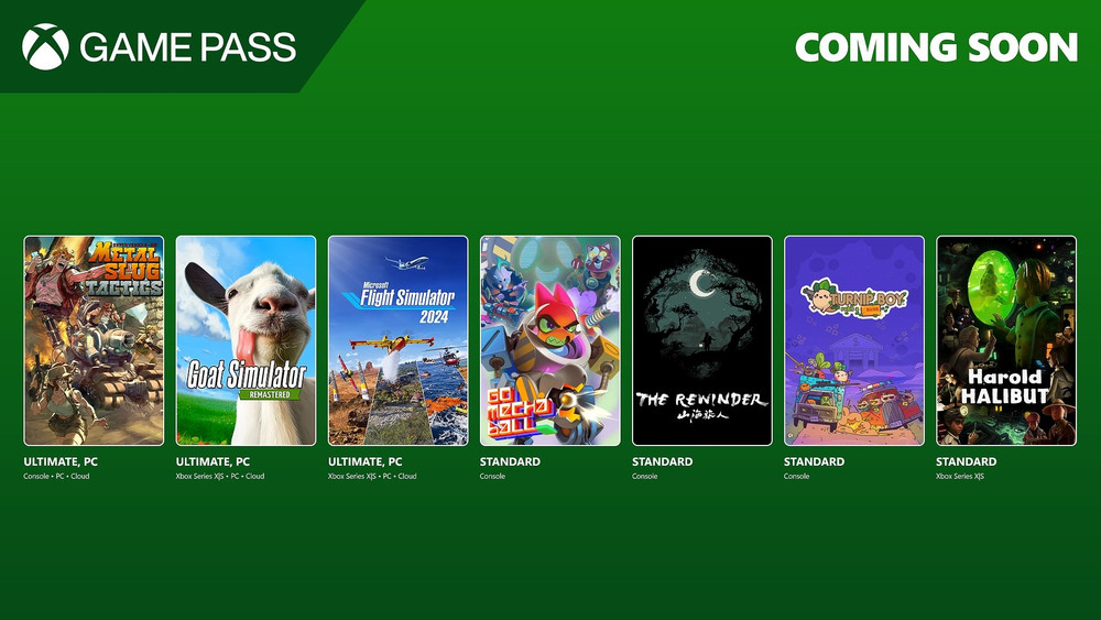 Xbox Game Pass: Flight Simulator 2024, Goat Simulator Remastered y más llegan en noviembre