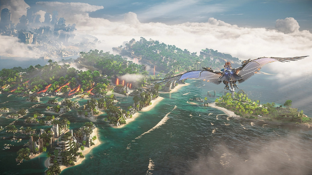 Ti presentiamo il Waterwing, la nuova macchina introdotta nel DLC di Horizon Forbidden West