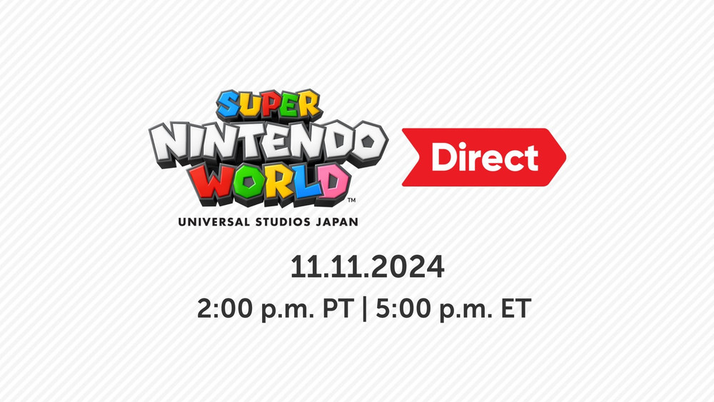 Super Nintendo World Direct am 11. November