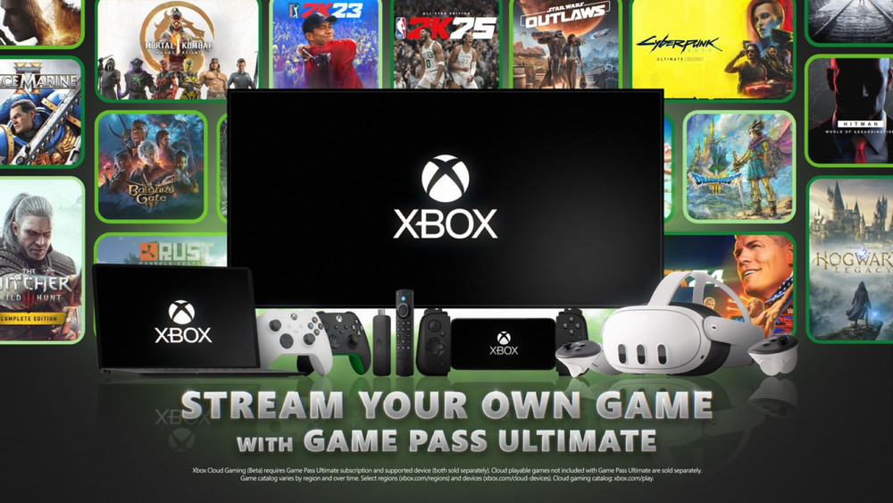 Game Pass Ultimate subs can now play their games via cloud