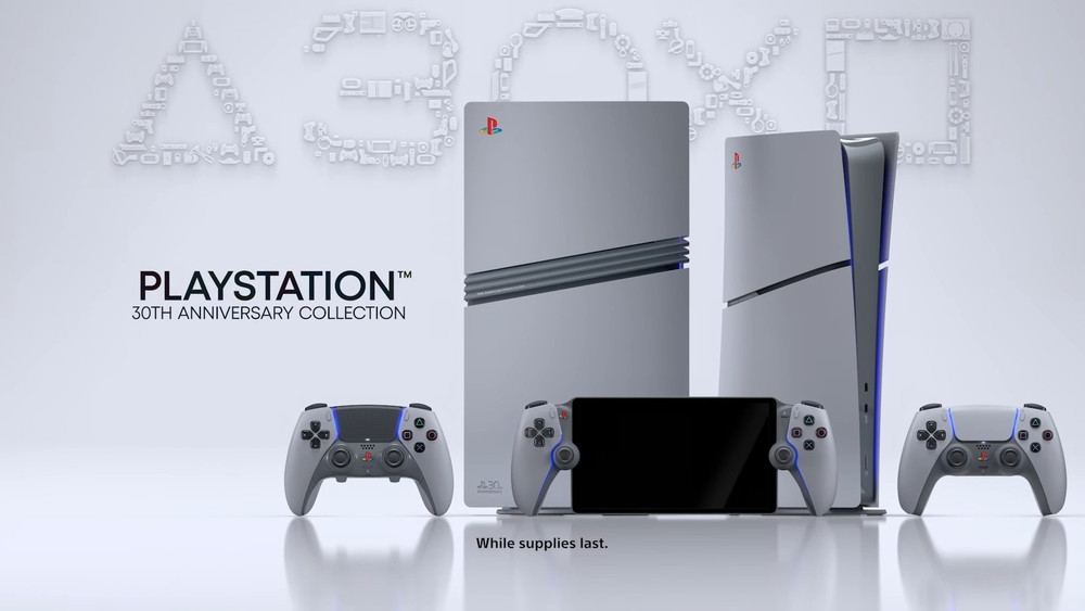 There's more stock of the PlayStation 5 Slim 30 Anniversary Edition planned for the U.S. today