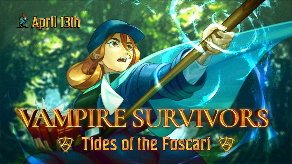 Vampire Survivors recibirá su segundo DLC el 13 de abril