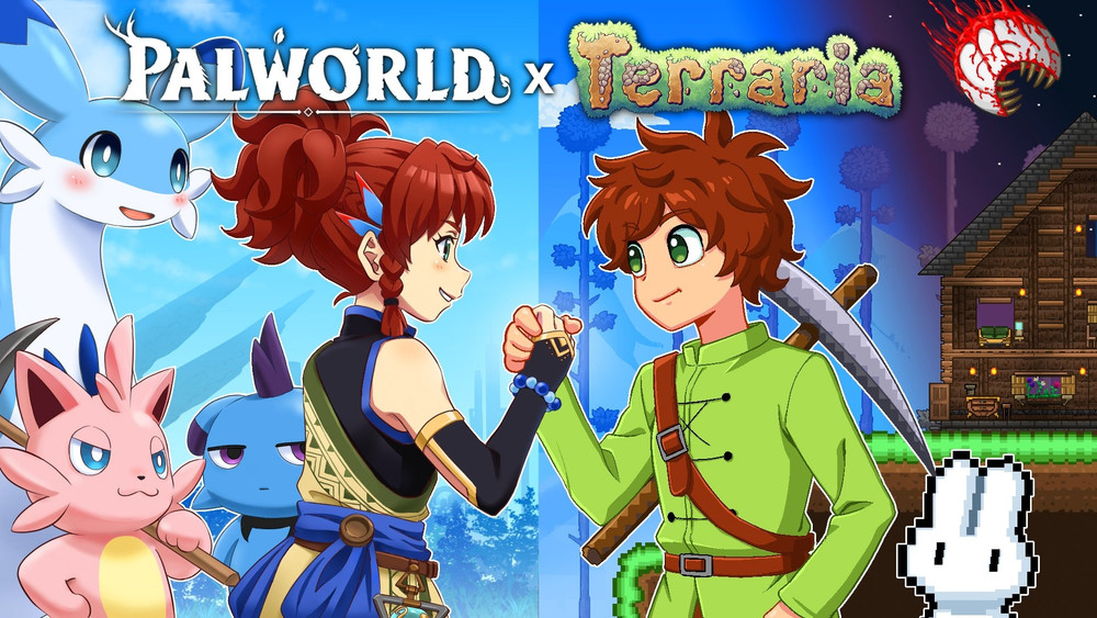 Palworld will feature a crossover with Terraria and a new map