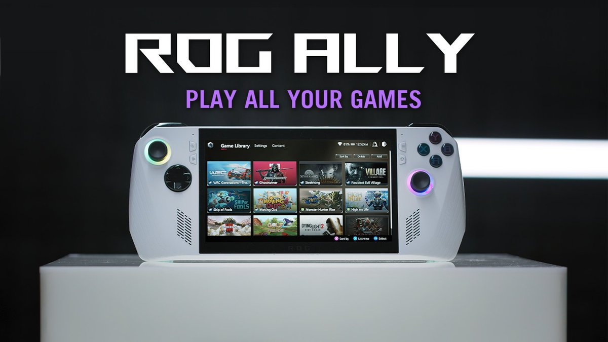 ROG Ally, la nuova console portatile di ASUS, viene svelata in un video