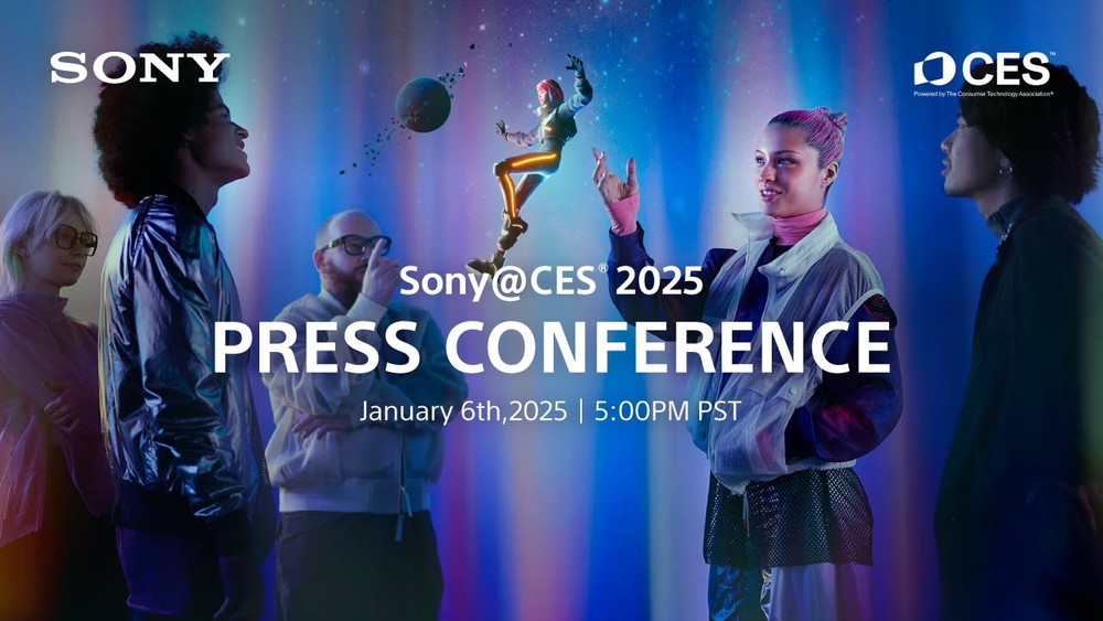 Sony will hold its CES 2025 conference on January 7