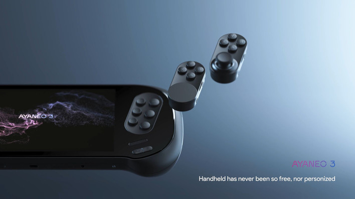 The AYANEO 3 will be a modular and highly customizable