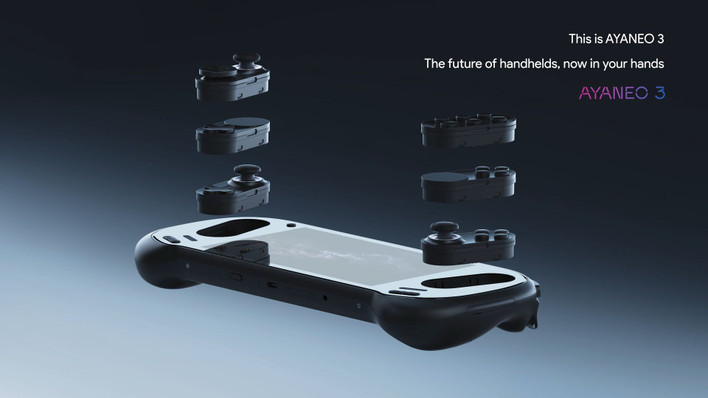 The AYANEO 3 will be a modular and highly customizable