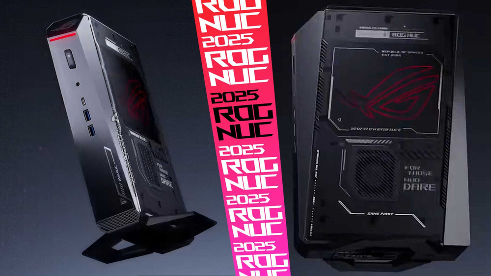 ASUS ha anunciado por error el ROG NUC 2025 y luego lo ha borrado