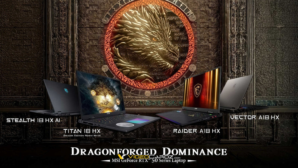 CES 2025 : MSI annuncia notebook con RTX 50