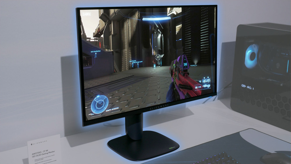 Alienware　モニター　4K The New Alienware 27 4K QD-OLED