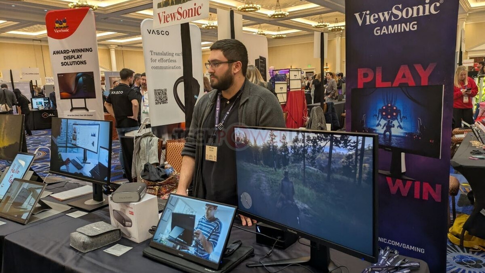 ViewSonic ha anunciado un monitor inalámbrico y otro 4K en el CES 2025