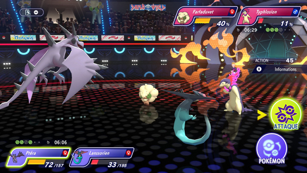 Combattimento Pokémon 2 contro 2 con una Megaevoluzione