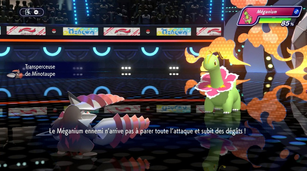 Combattimento Pokémon 1 contro 1 con una Megaevoluzione