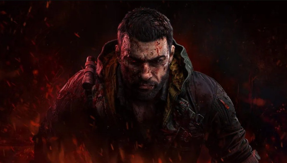 Bloodied portrait of the hero from Dying Light: The Beast