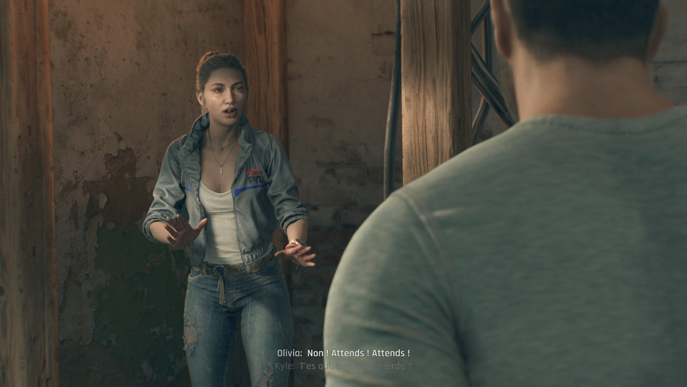 Scene of Kyle and Olivia’s encounter