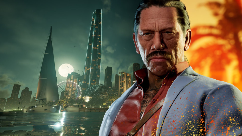 Retrato de Danny Trejo, que forma parte del reparto del juego