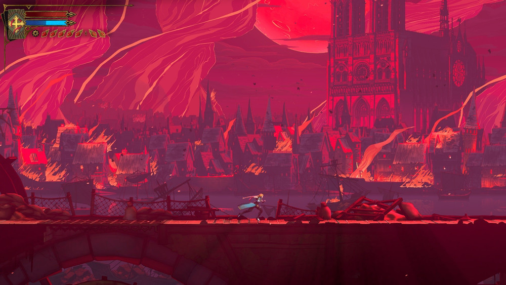 Somptueux arrière-plan avec Notre-Dame de Paris