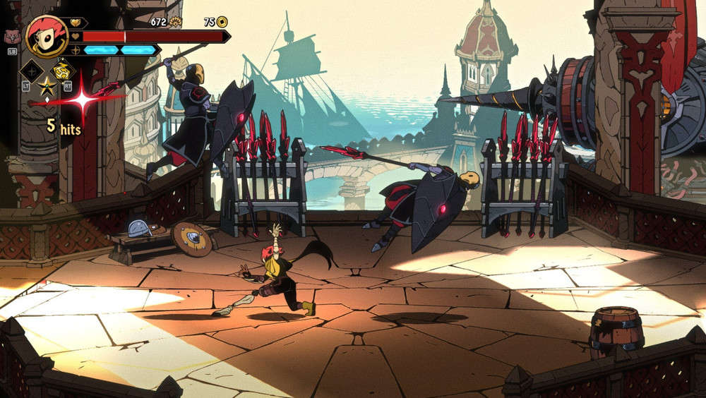 Extrait d’un combat avec l’un des personnages du jeu