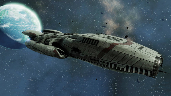 Battlestar Galactica Deadlock: Sin and Sacrifice screenshot 1