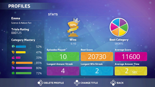 Trivial Pursuit Live! screenshot 1