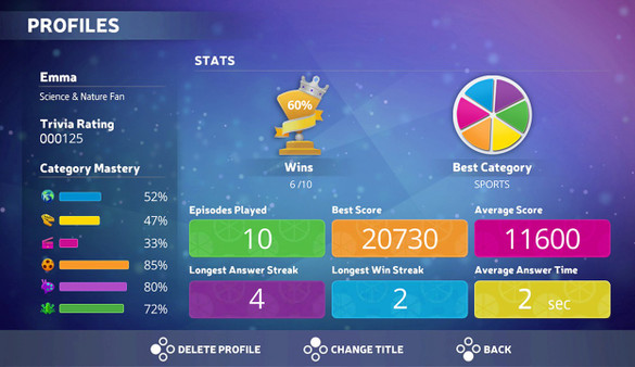 Trivial Pursuit Live! screenshot 1