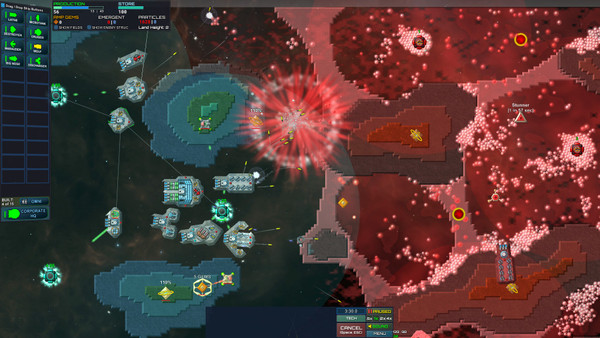Particle Fleet: Emergence screenshot 1