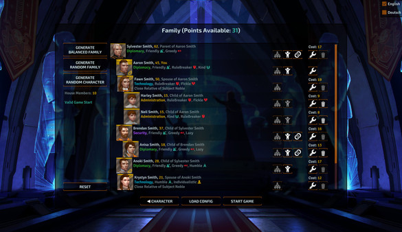 Star Dynasties: Bloodlines screenshot 1