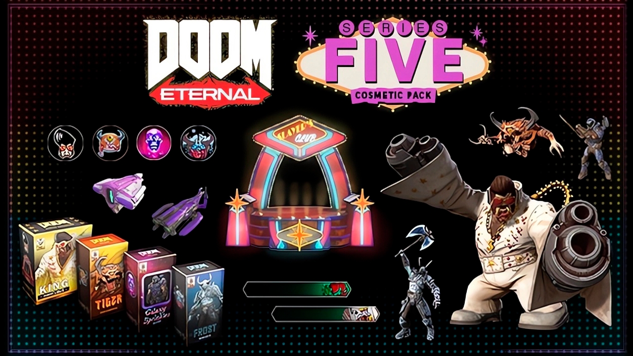 Купить Doom Eternal: Series Five Cosmetic Pack Switch Nintendo Eshop