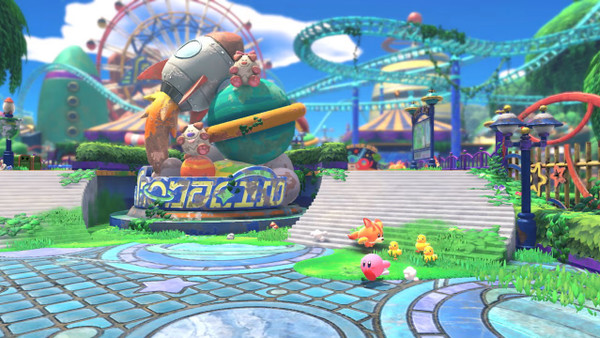 Kirby en de Vergeten Wereld Switch screenshot 1
