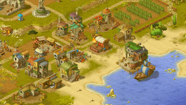 Townsmen - A Kingdom Rebuilt: The Seaside Empire screenshot 1
