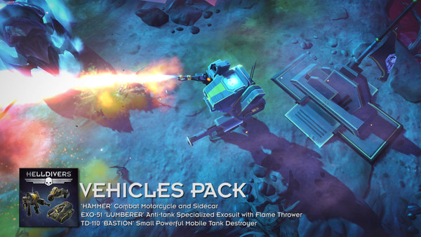 HELLDIVERS - Vehicles Pack screenshot 1