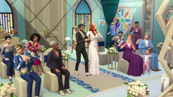 De Sims 4 Mijn Bruiloft screenshot 1