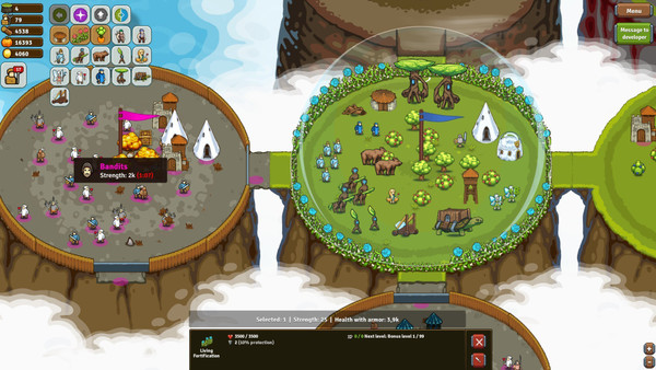 Circle Empires Rivals: Forces of Nature screenshot 1