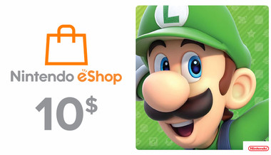 Nintendo eShop Card 10$
