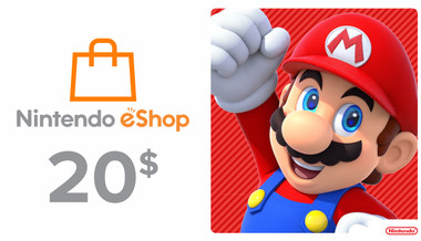Digital Gaming Card Nintendo Eshop USA $ 10