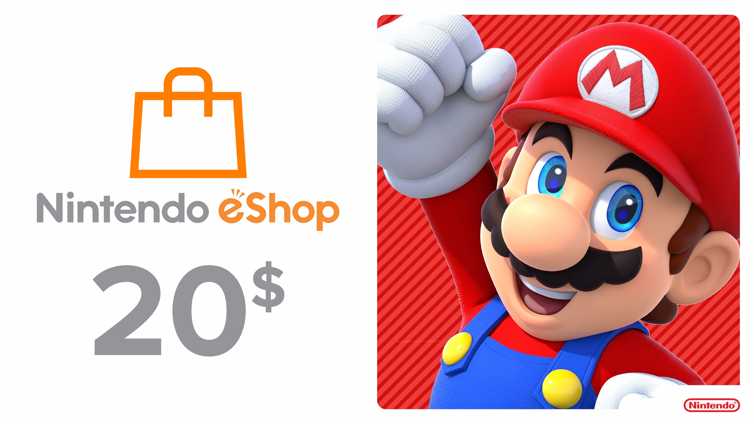 Buy Nintendo eShop Card 20$ Nintendo Eshop