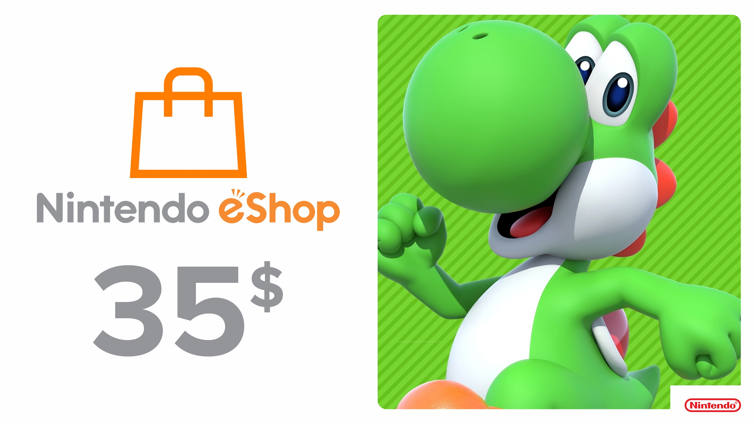 Купить Nintendo eShop Card 35$ Nintendo Eshop
