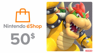 Buy Nintendo eShop Card 50 BRL key for Cheaper Price!