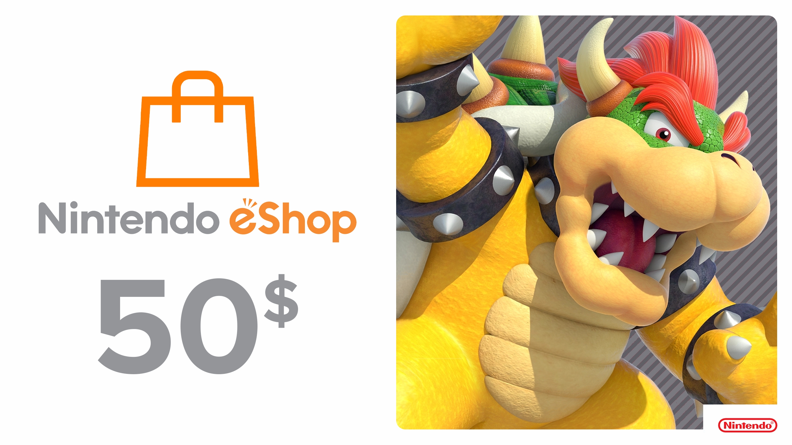 K b Nintendo EShop Card 50 Nintendo Eshop
